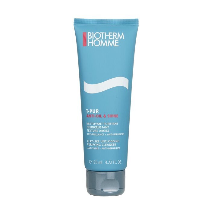 Biotherm Homme T-pur Anti Oil & Shine Cleanser 125ml