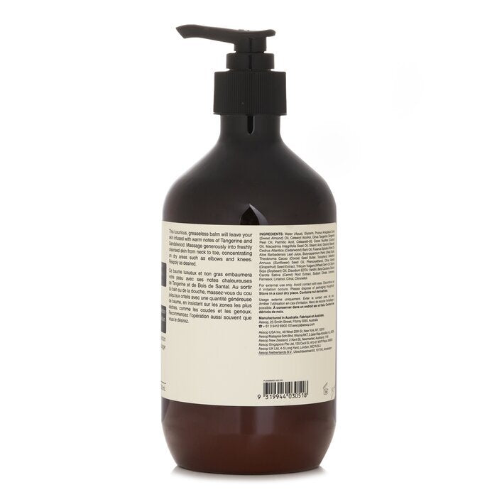 Aesop Baume Corporel Intensif Régénérant 500ml/17.02oz