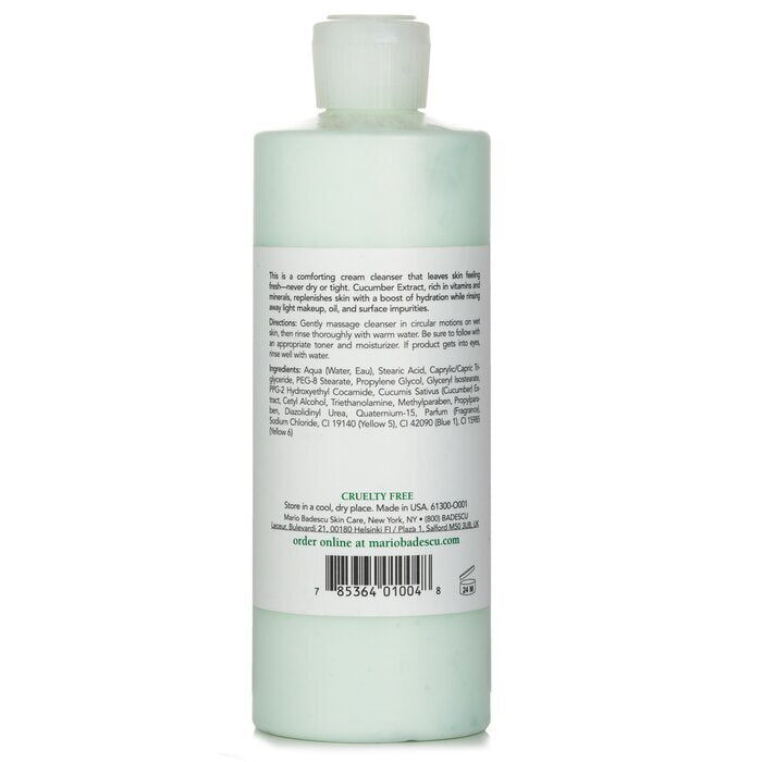 Mario Badescu Savon Crème Concombre - Pour Tous Types de Peau 472ml/16oz