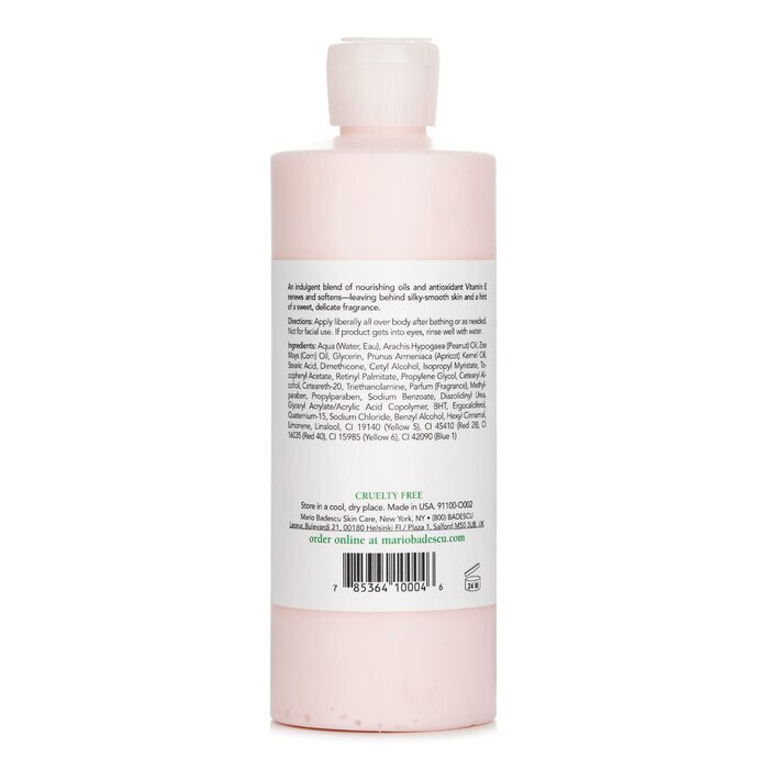Mario Badescu Lotion Corporelle Super Riche à l'Abricot - Pour Tous Types de Peau 472ml/16oz