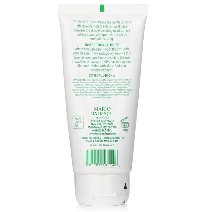 Mario Badescu Crème Exfoliante Roulante Avec AHA - Pour Tous Types de Peau 73ml/2.5oz