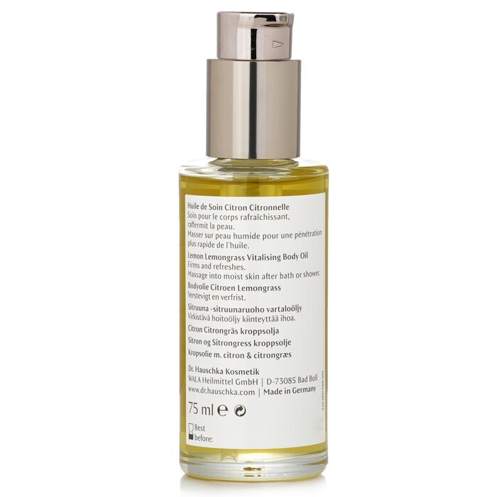 Dr. Hauschka Huile Corporelle Vitalisante Citronnelle Citron - Raffermit & Rafraîchit 75ml/2.5oz