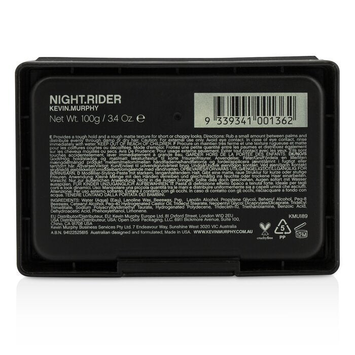 Kevin Murphy Night.Rider Pâte Texturante Mate (Tenue Forte) 100g/3.4oz