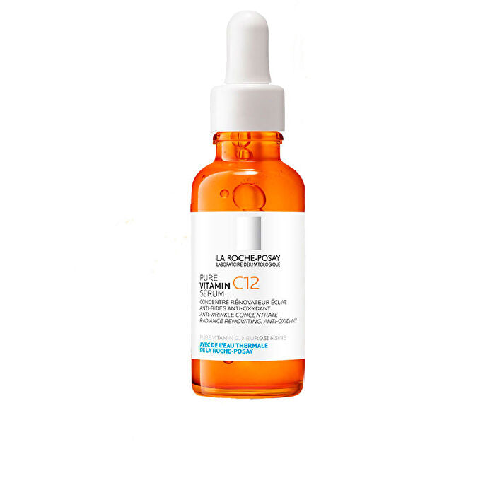 La Roche Posay Pure Vitamin C12 Serum Anti Wrinkle Concentrate, Radiance Renovating, Anti-oxidant 30ml