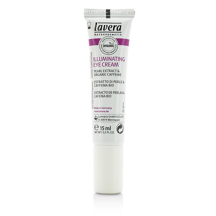 Lavera Crème Illuminatrice pour les Yeux à l'Extrait de Perle Bio & Caféine 15ml/0.5oz