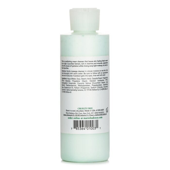 Mario Badescu Savon Crème Concombre - Pour Tous Types de Peau 177ml/6oz