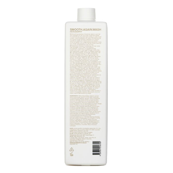 Kevin Murphy Smooth.Again.Wash (Shampooing Lissant - Pour Cheveux Épais et Grossiers) 1000ml/33.8oz