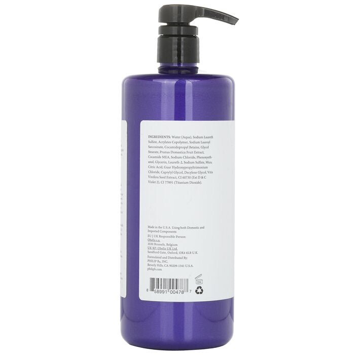 Philip B Icelandic Blonde Shampoo (Correction de Ton, Éclaircissant, Élimine les Reflets Cuivrés - Blond, Gris, Argenté H 947ml/32oz