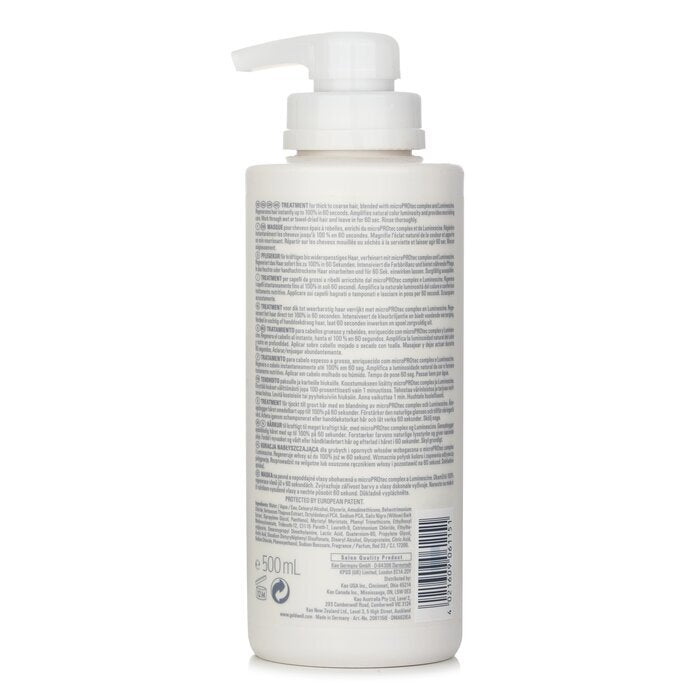 Goldwell Dual Senses Color Extra Rich Soin 60SEC (Luminosité pour cheveux épais) 500ml/16.9oz