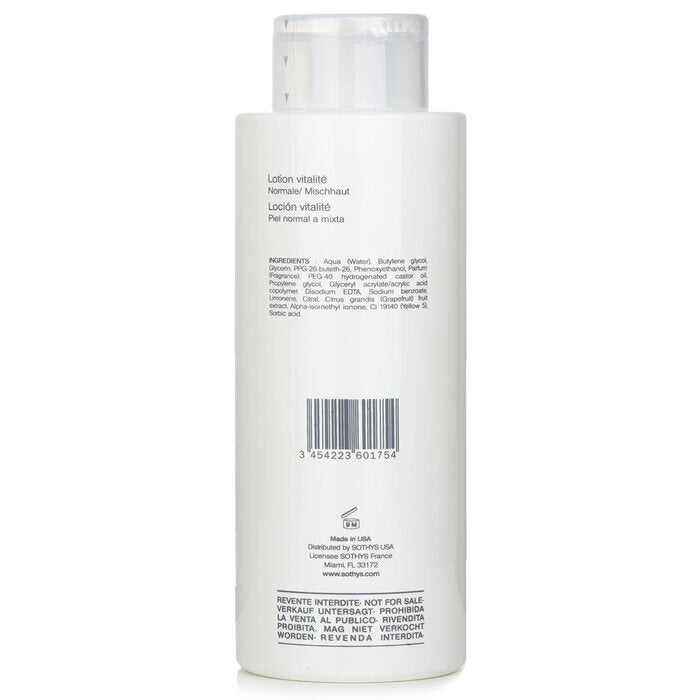 Sothys Vitality Lotion - For Normal to Combination Skin, With Grapefruit Extract (Salon Size) 500ml