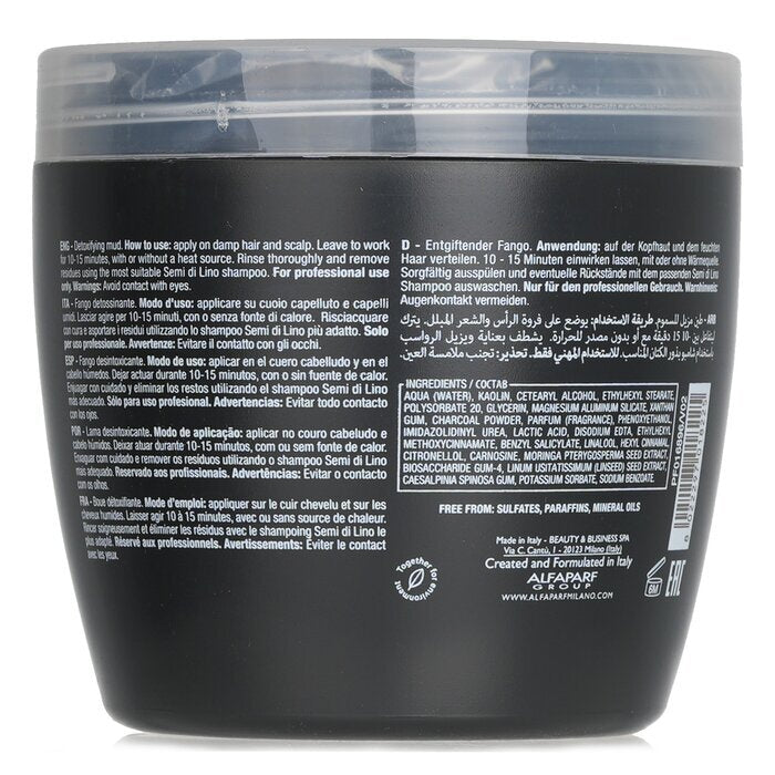 AlfaParf Semi Di Lino Sublime Boue Détoxifiante (Tous Types de Cheveux) 500ml/21.1oz