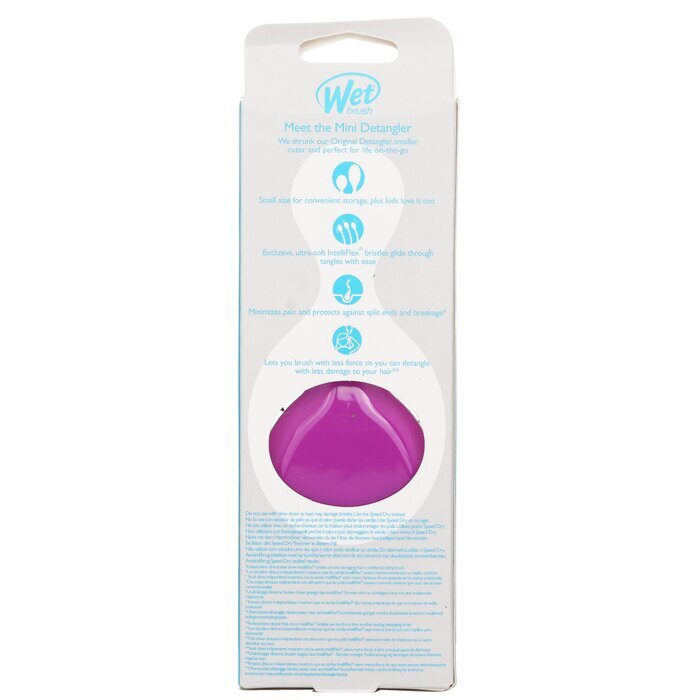 Wet Brush Mini Detangler - Purple 1pc