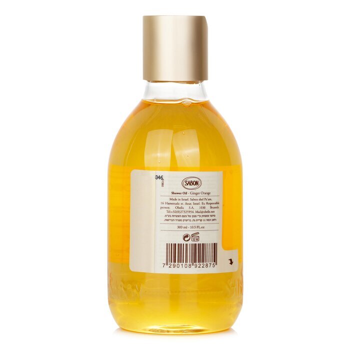 Sabon Huile de Douche - Gingembre Orange (Bouteille en Plastique) 300ml/10.5oz