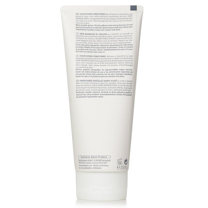 Goldwell Dual Senses Color Revive Après-shampoing Colorant - # Blond Foncé Chaud 200ml/6.7oz