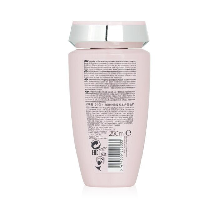 Kerastase Genesis Bain Nutri-Fortifiant Shampooing Fortifiant Anti-Chute (Cheveux Secs Affaiblis, Sujets à la Chute Due à la Casse) 250ml/8.5oz