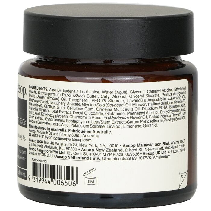Aesop Crème Hydratante Anti-Oxydante pour le Visage à la Graine de Persil 60ml/2oz