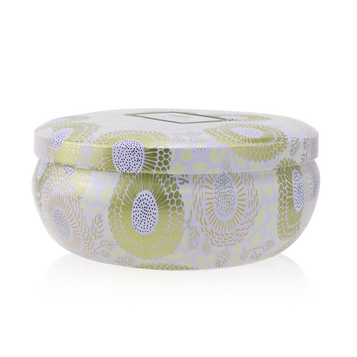 Voluspa Bougie en étain décorative à 3 mèches - Nissho Soleil 340g/12oz