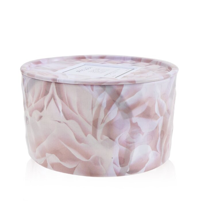 Voluspa Bougie en étain à 2 mèches - Verres roses 170g/6oz