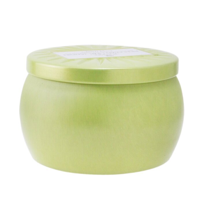 Bougie Mini Boîte Voluspa - Jardin Citron Vert Péruvien 127g/4.5oz