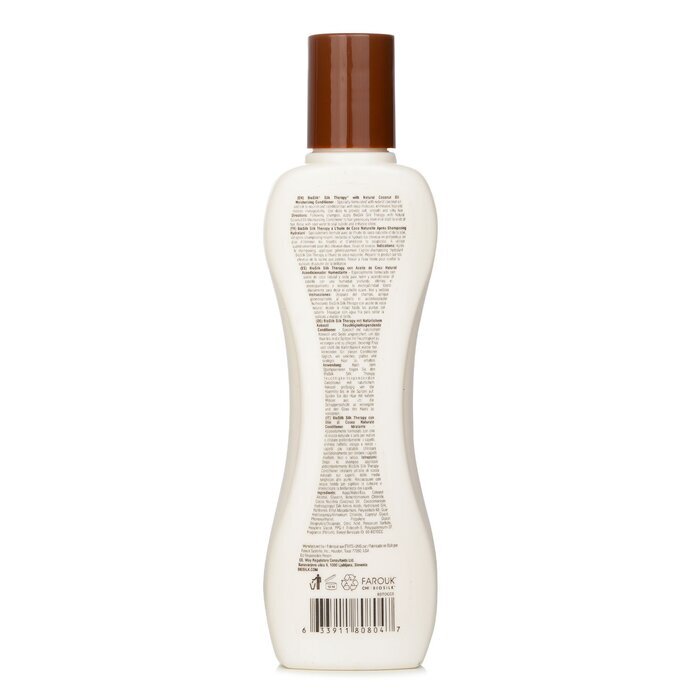 BioSilk Silk Therapy avec après-shampoing hydratant à l'huile de noix de coco 167ml/5.64oz