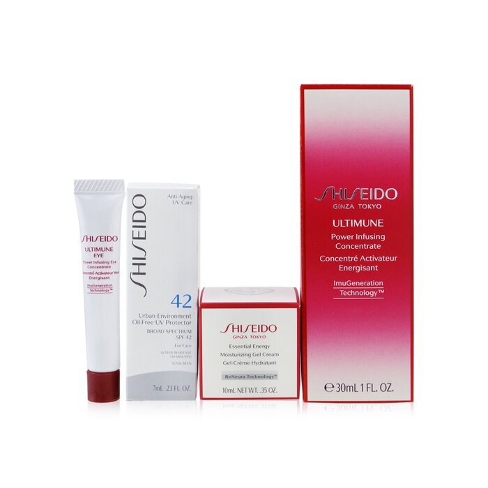 Shiseido Coffret Éclat Hydratant Ultime 4pcs