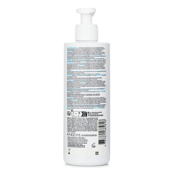 La Roche Posay Lipikar Lait Urea 5+ Smoothing Soothing Lotion (Anti-Flaking & Anti-Irritation) 400ml
