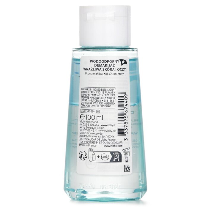Vichy Purete Thermale Biphase Waterproof Eye Makeup Remover 100ml