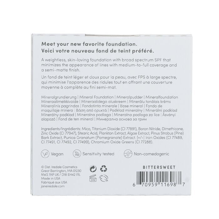 Jane Iredale PurePressed Base Mineral Foundation Refill SPF 15 - Bittersweet 9.9g/0.35oz