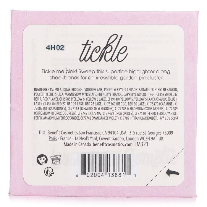 Benefit Tickle Golden Pink Highlighter 8g