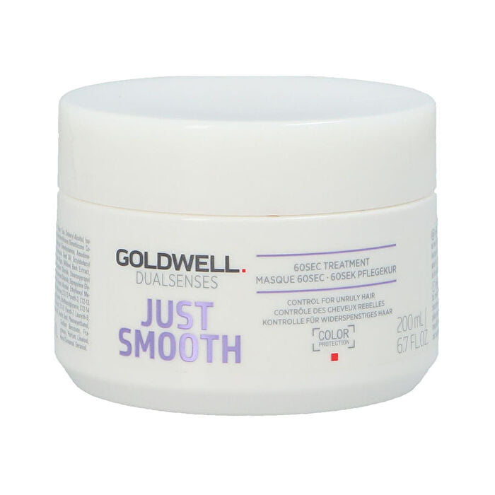 Goldwell Dual Senses Just Smooth Soin 60SEC (Contrôle des Cheveux Indisciplinés) 200ml/6.7oz