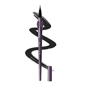 Urban Decay 24/7 Inks Liquid Eyeliner Pen Water-Resistant Smudge-Resistant Vegan Formula Precision Tip with Ergonomic Grip Zero Matte Black