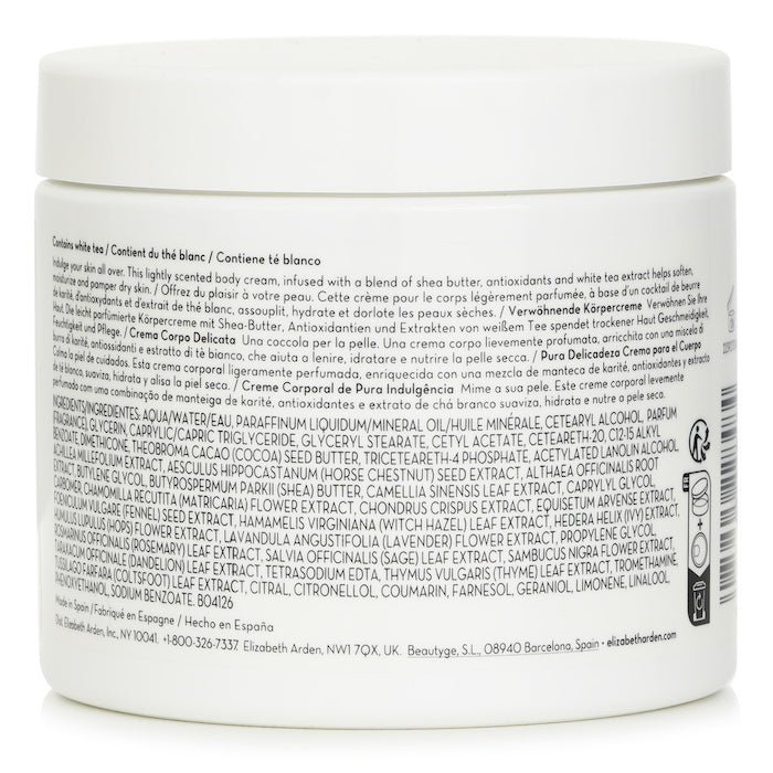 Elizabeth Arden White Tea Wild Rose Pure Indulgence Body Cream 400ml