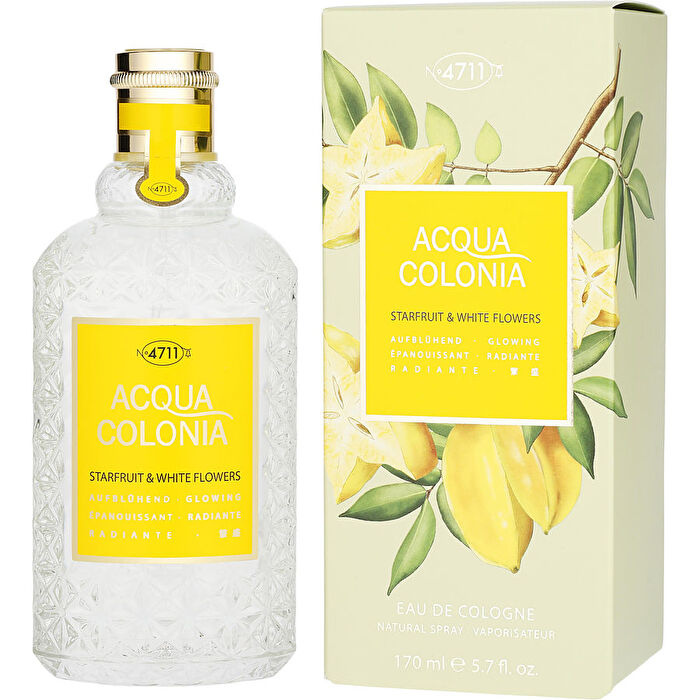 4711 Acqua Colonia Starfruit & White Flowers Eau de Cologne Vaporisateur 170ml
