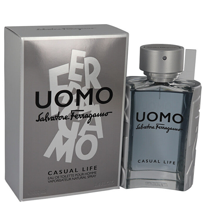 Salvatore Ferragamo Salvatore Ferragamo Uomo Casual Life Eau De Toilette Spray 100ml/3.4oz
