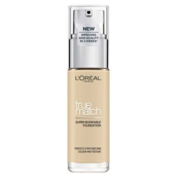L'Oreal Paris True Match Fond de Teint Liquide 1.W Ivoire Doré