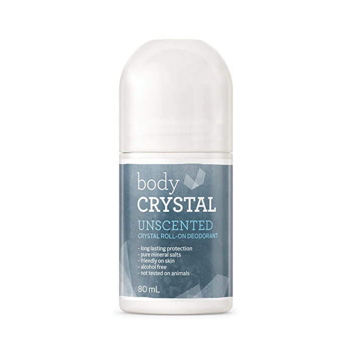 Body Crystal Crystal Deodorant Roll-on Unscented 80ml
