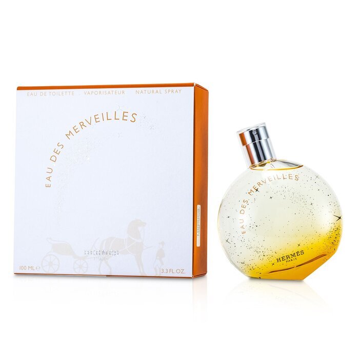 Hermes Eau Des Merveilles Eau De Toilette Spray 100ml