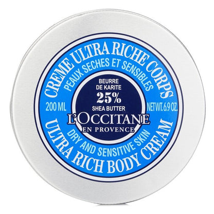 L'Occitane Crème Corps Ultra Riche au Beurre de Karité 200ml/6.9oz