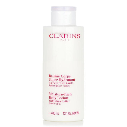 Clarins Moisture-Rich Body Lotion with Shea Butter - For Dry Skin (Super Size Limited Edition) 400ml