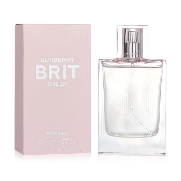 Burberry Brit Sheer Eau De Toilette Spray 50ml