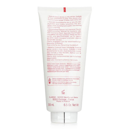 Clarins Lotion Corporelle Riche en Hydratation au Beurre de Karité - Pour Peaux Sèches 200ml/7oz