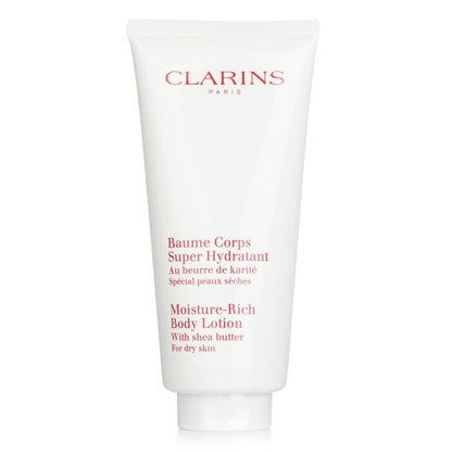 Clarins Lotion Corporelle Riche en Hydratation au Beurre de Karité - Pour Peaux Sèches 200ml/7oz