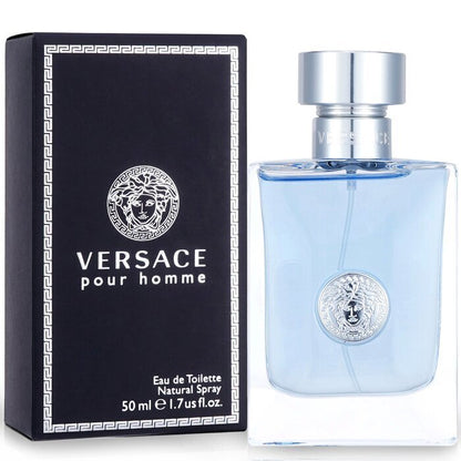 Versace Pour Homme Eau De Toilette Spray(With Box From Seasonal Set) 50ml