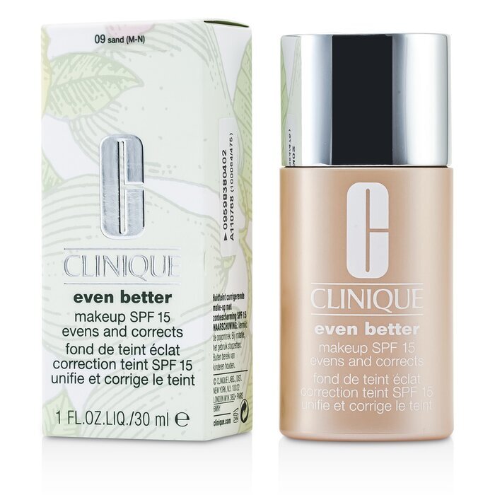 Clinique Even Better Makeup SPF15 (Dry Combination to Combination Oily) - No. 09/ CN90 Sand 30ml/1oz