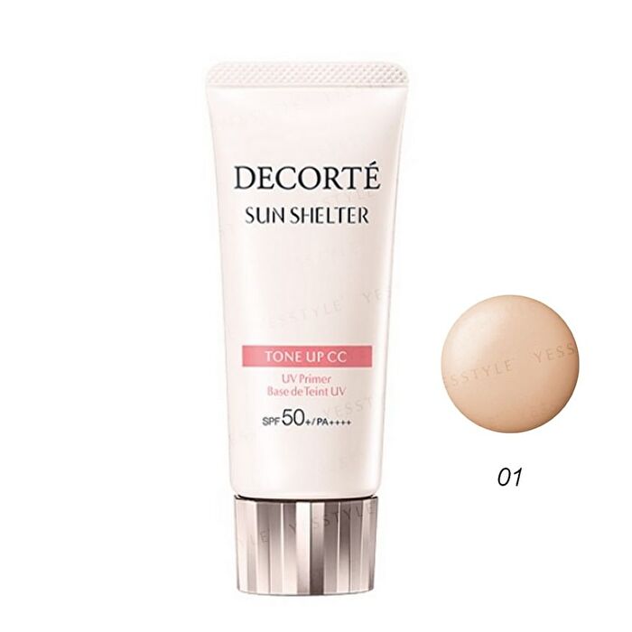 Cosme Decorte Sun Shelter Tone Up CC UV Primer SPF50 -  01 35g