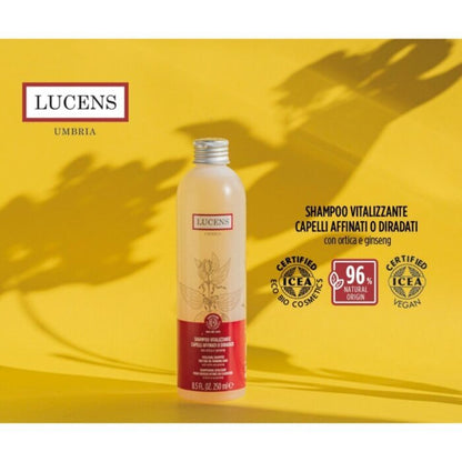 Lucens Vitalizzante (Vitalizing) Shampoo (250ml) + Lozione (Lotion) (100ml)