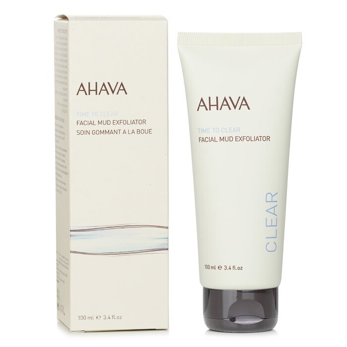 Ahava Time To Clear Facial Mud Exfoliator 100ml