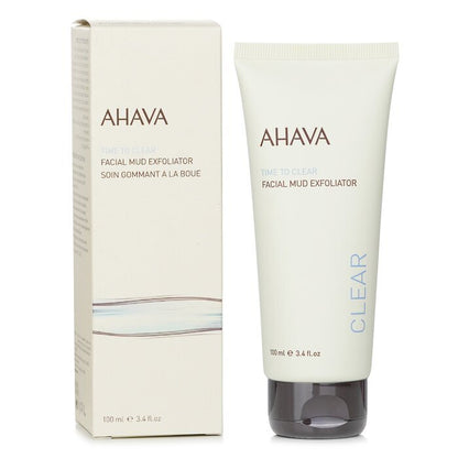Ahava Time To Clear Facial Mud Exfoliator 100ml