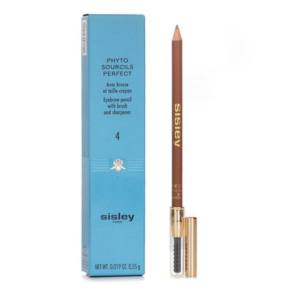 Sisley Phyto Sourcils Perfect Eyebrow Pencil (With Brush & Sharpener) - No. 04 Cappuccino 0.55g/0.019oz