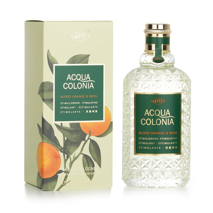 4711 Acqua Colonia Blood Orange & Basil Eau De Cologne Spray 170ml